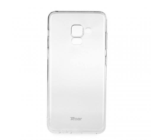 Ултра тънък силиконов калъф / гръб / TPU Ultra Thin за Samsung A8 Plus 2018 A730 - прозрачен