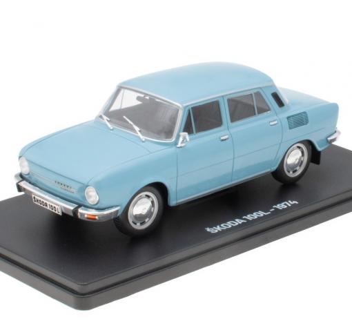 SKODA 100L Blue - 1974 1:24
