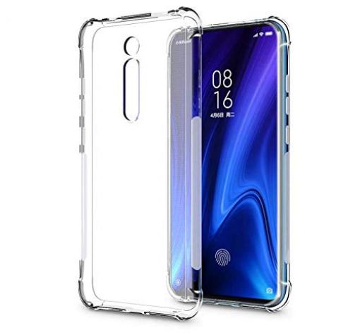 Удароустойчив силиконов калъф за Xiaomi Mi 9T - прозрачен