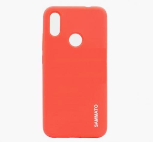 Луксозен силиконов калъф / гръб / Sammato Cover TPU Case за Huawei P30 Lite - червен