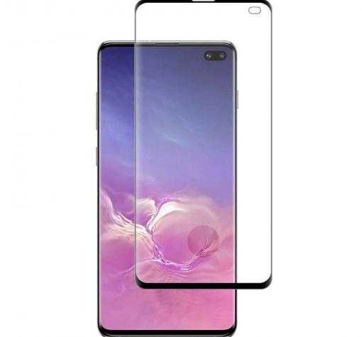 3D full cover ANANK Tempered glass screen protector Samsung S20 Ultra / Извит стъклен скрийн протектор Samsung S20 Ultra - черен