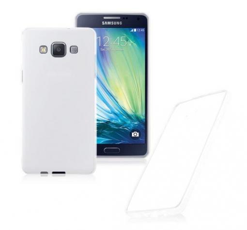 Ултра тънък силиконов калъф / гръб / TPU Ultra Thin i-Zore за Samsung J7 - бял / мат