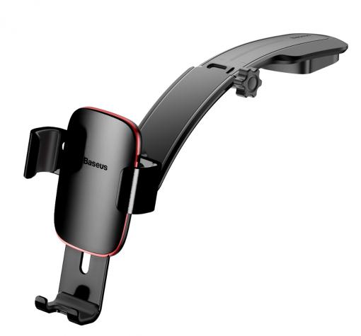 Универсална стойка за кола Baseus Metal Age Gravity Car Mount - черна / въртяща се на 360 градуса