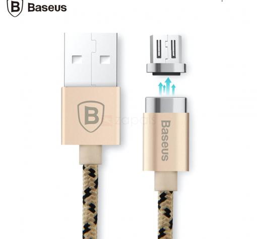 Магнитен USB кабел за Android Baseus - златист