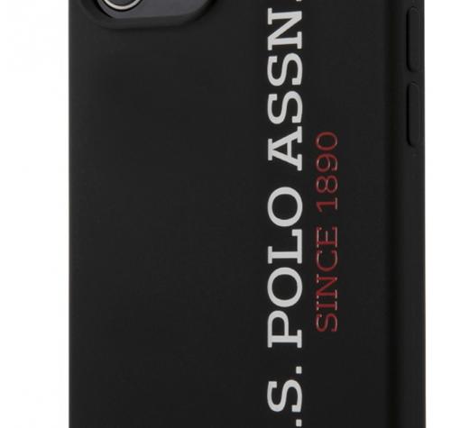 Оригинален гръб U.S. Polo ASSN. за Apple iPhone 12 /12 Pro 6.1'' - черен