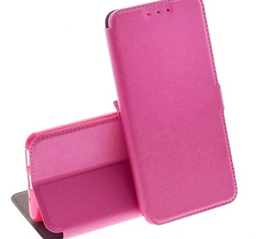 Кожен калъф Flip тефтер Flexi със стойка за Huawei P40 - цикламен