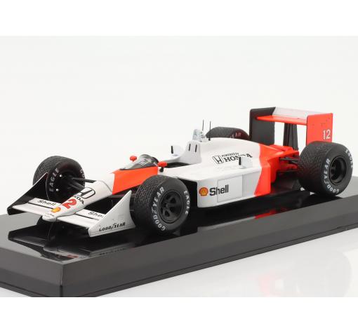 Метална кола McLaren MP4/4 Ayrton Senna Formula 1 World Champion 1988 - Edicola 1:24