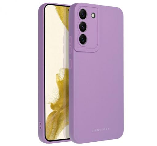 Силиконов калъф / гръб / кейс за Samsung S23 Plus 5G - лилав със защита за камерата
