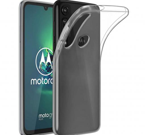 Ултра тънък силиконов калъф / гръб / TPU Ultra Thin за Motorola Moto G8 Plus - прозрачен
