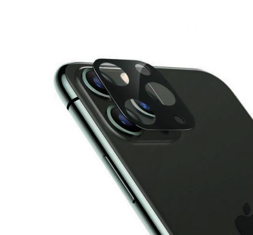 3D Camera Tempered Glass / Стъклен протектор за задна камера на Apple iPhone 12 Pro 6.1'' - черен