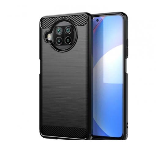 Силиконов калъф / гръб / TPU за Xiaomi Mi 10T Lite - черен / carbon