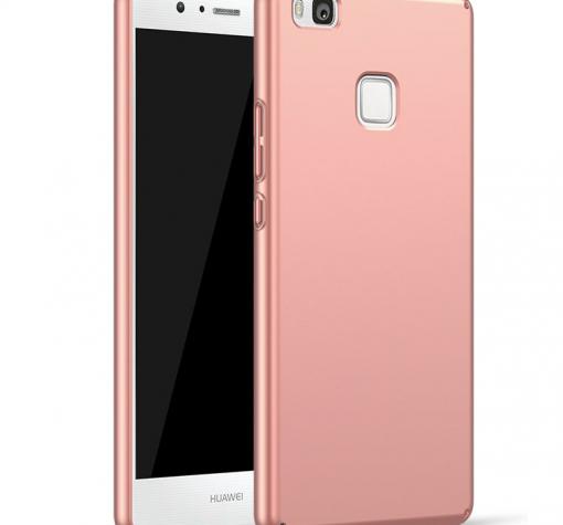 Луксозен твърд гръб за Huawei P9 Lite Mini / Y6 Pro 2017 - rose gold