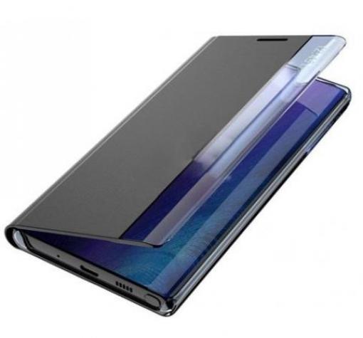 Луксозен калъф Smart View Cover за Huawei P Smart 2021 - черен