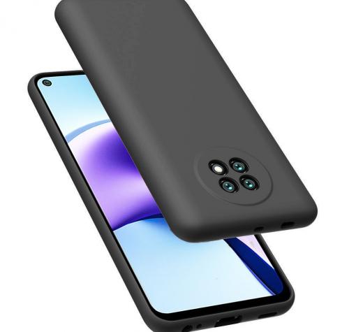 Силиконов калъф / гръб / TPU за Xiaomi Redmi Note 9T 5G - черен / мат