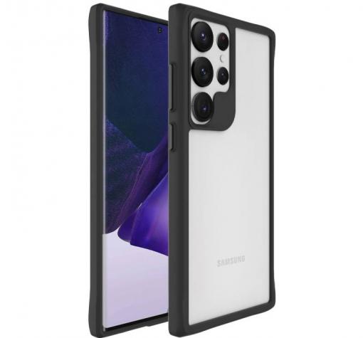 Луксозен противоударен калъф / гръб / кейс Silicone Satin Matt Case за Samsung S23 Ultra