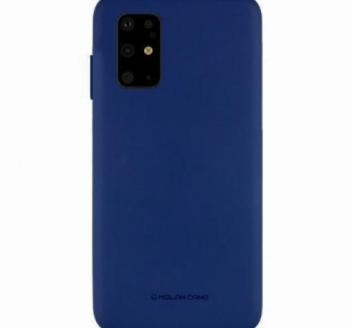 Силиконов калъф / гръб / TPU MOLAN CANO Jelly Case за Samsung S20 Ultra - тъмно син / мат