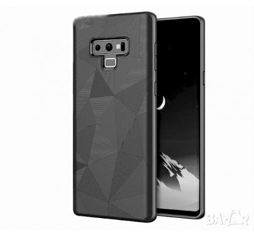 Луксозен силиконов гръб EDIVIA Diamond за Samsung Note 9 - черен