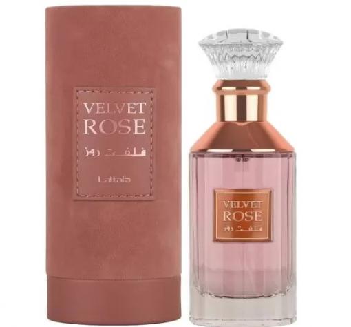Дамски парфюм Lattafa Velvet Rose EDP 100 мл. / Вдъхновен от Viktor & Rolf / Flowerbomb