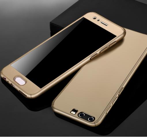 Твърд гръб Magic Skin 360° FULL за Huawei P10 - златист