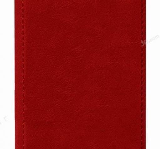 Луксозен кожен калъф Flip тефтер XO Creative Case за Apple iPhone 12 /12 Pro 6.1'' – червен