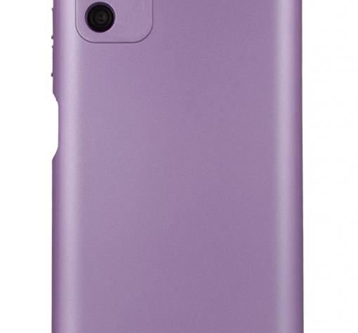 Силиконов калъф / гръб / TPU кейс Metallic Cover за Samsung A22 4G - лилав