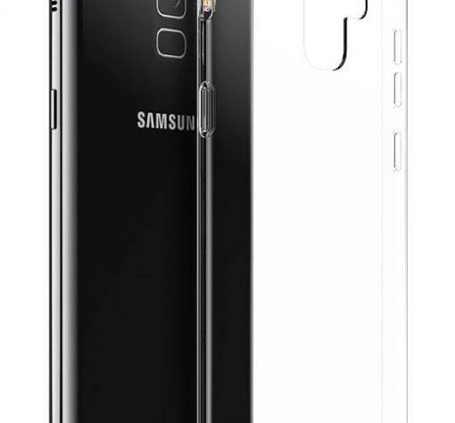 Ултра тънък силиконов калъф / гръб / TPU Ultra Thin за Samsung J6 2018 - прозрачен