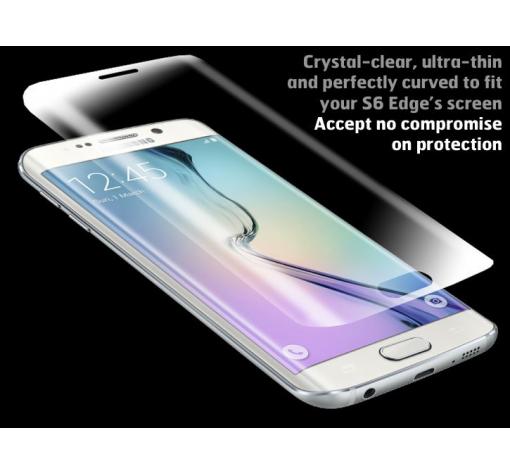 Оригинален удароустойчив извит протектор за Samsung S6 Edge