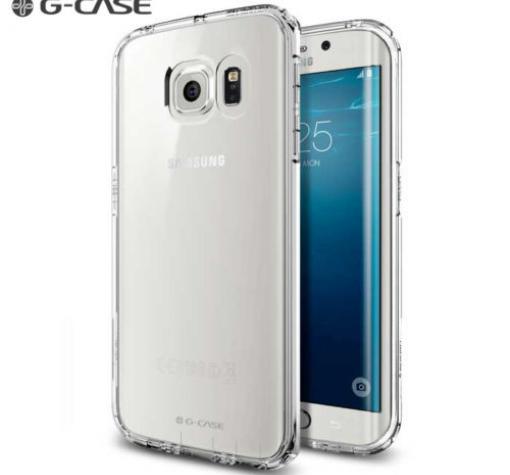 Ултра тънък силиконов калъф / гръб / TPU Ultra Thin G-Case за Samsung S6 Edge G925 - прозрачен