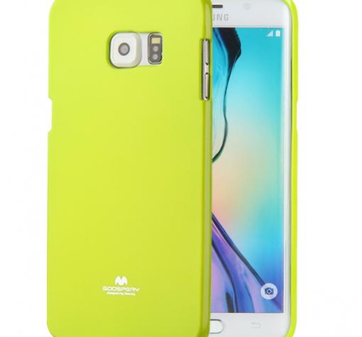 Луксозен силиконов калъф / гръб / TPU Mercury GOOSPERY Jelly Case за Samsung S7 G930 / Samsung S7 - светло зелен