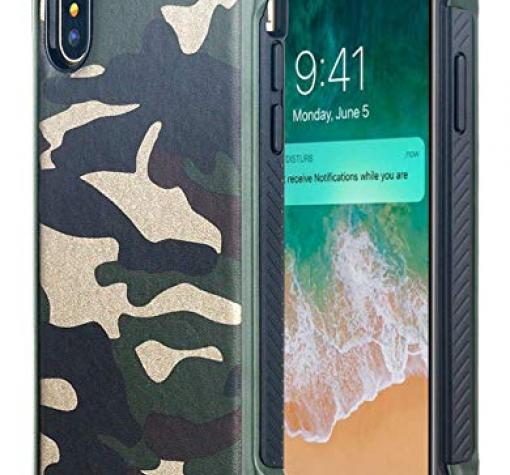 Силиконов калъф / гръб / TPU за Samsung A50 / A50S / A30S - камуфлаж / зелен
