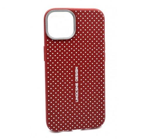 Силиконов калъф / кейс / TPU Umocsne design за Realme Note 60 / Realme C63 -червен с бели точки