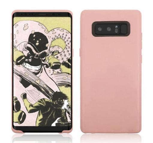 Силиконов калъф / гръб / TPU за Samsung Note 8 N950 - светло розов / мат