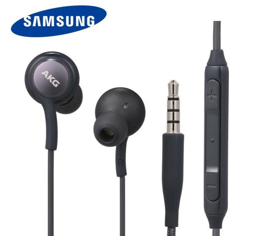 Оригинални стерео слушалки AKG / handsfree / за Samsung A23 4G / A23 5G - черни