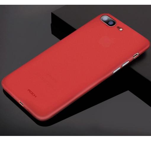 Луксозен твърд гръб ROCK Naked Shell Series за Apple iPhone 7 - червен