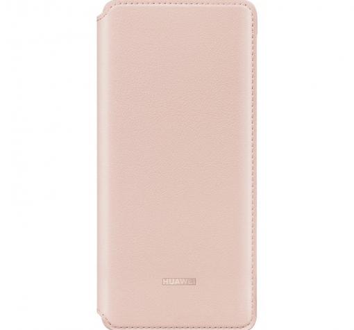 Оригинален калъф Wallet Cover 51992868 за Huawei P30 Pro - розов