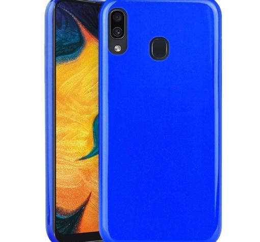Силиконов калъф / гръб / TPU NORDIC Jelly Case за Samsung A40 - син
