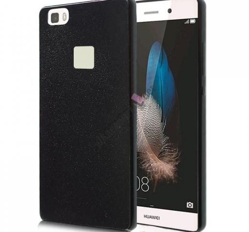 Ултра тънък силиконов калъф / гръб / TPU Ultra Thin Candy Case за Huawei P9 Lite - черен