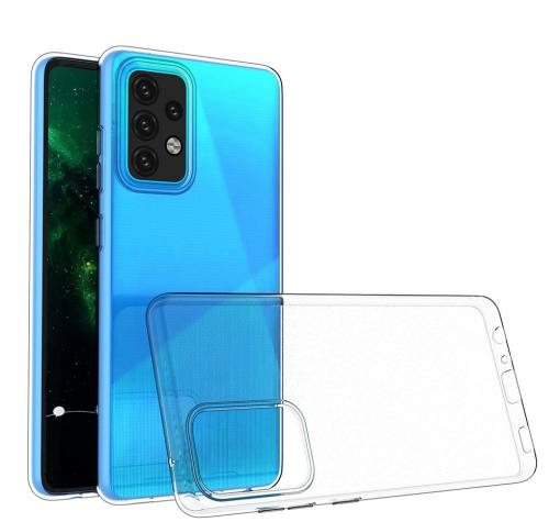 Силиконов калъф / гръб / TPU кейс за Samsung A52 / A52 5G - прозрачен