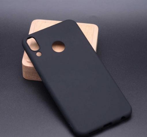 Силиконов калъф / гръб / TPU за Huawei Y6 2019 - черен / мат