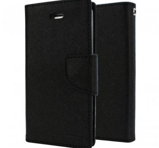 Kожен калъф Flip тефтер със стойка MERCURY Fancy Diary за Samsung A32 5G - черен