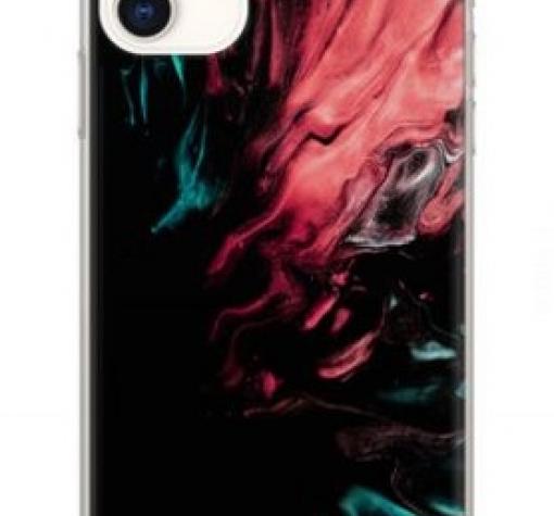 Силиконов калъф / гръб / TPU кейс за Samsung A52 4G / A52 5G / A52s 5G - мрамор / черен