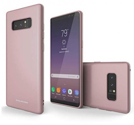 Силиконов калъф / гръб / TPU MOLAN CANO Jelly Case за Samsung S10 Plus - розов / брокат