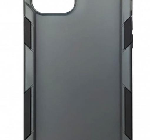 Удароустойчив кейс Hybrid за Apple iPhone 13 Pro 6.1"- прозрачен / черен / мат