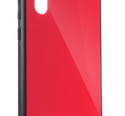 Луксозен стъклен твърд гръб за Huawei P30 Pro - червен