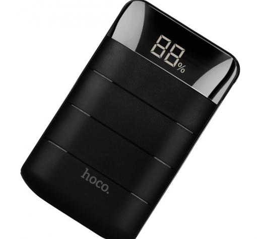 Универсална външна батерия HOCO B29 DOMON Power Bank 10000mAh / Universal HOCO B29 DOMON Power Bank 10000mAh - черна