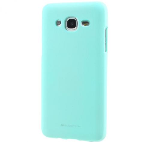Луксозен силиконов калъф / гръб / TPU Mercury GOOSPERY Soft Jelly Case за Samsung J3 / J3 2016 J320 - мента