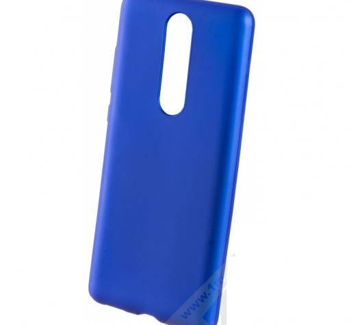 Силиконов калъф / гръб / TPU за Nokia 5.1 2018 - син / мат