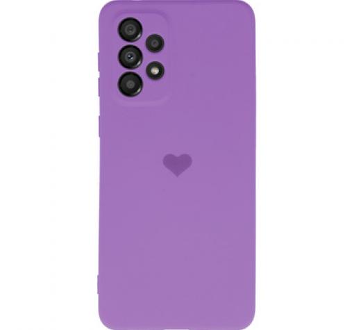 Луксозен силиконов калъф / гръб / TPU кейс за Samsung A13 4G - лилав със защита за камерата