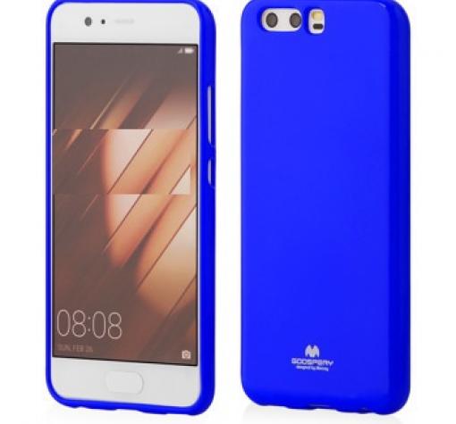 Луксозен силиконов калъф / гръб / TPU Mercury GOOSPERY Jelly Case за Huawei Y5 2018 - син