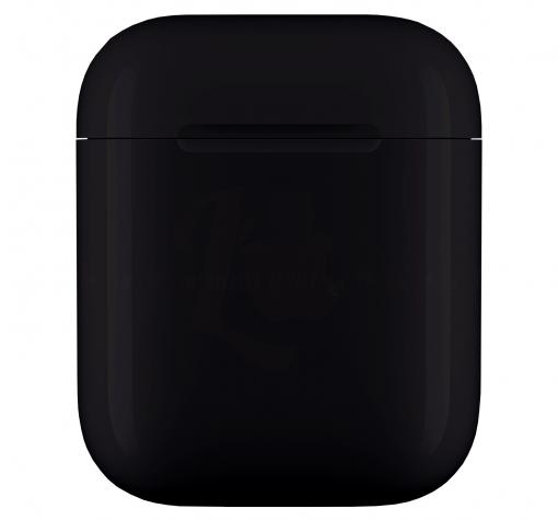 Силиконов калъф за AirPods 1 / AirPods 2 - черен